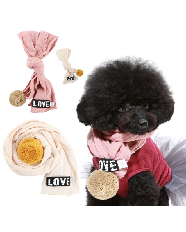 Собака в платье и солнцезащитных очках носит платье с надписью «помпон».